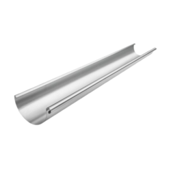 Pozinkovaný žľab polkruhový Nový typ - 330-333 mm, 4 m
